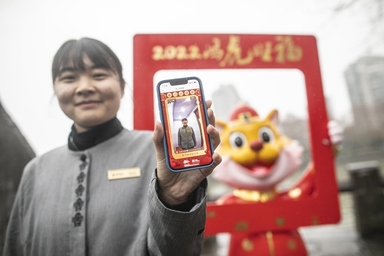 科技架起时空连接 杭州一把智能锁感动不能回家过年的异乡人
