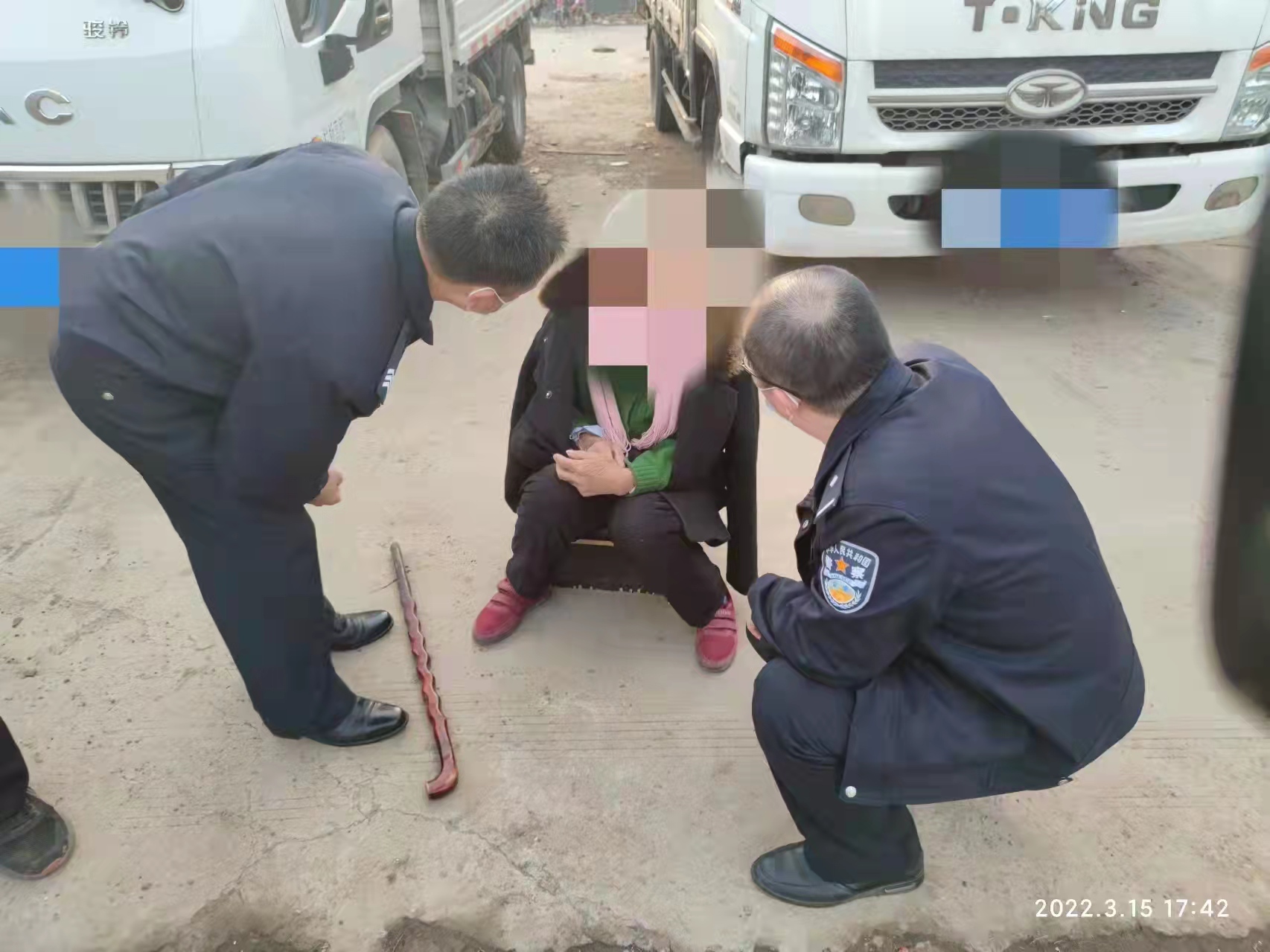 【我为群众办实事】河北鸡泽公安救助一名走失鲐背老人