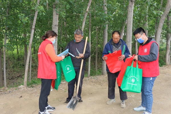德州市生态环境局临邑分局到帮扶村开展走访调研活动
