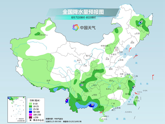 广西云南等局地雨势猛烈 南方多地桑拿天持续在线