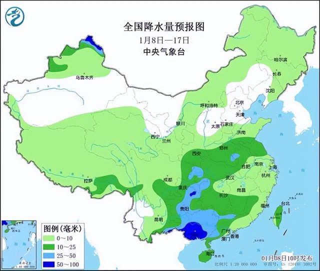 我国大部三九期间气温偏高，南方多地暖如三月