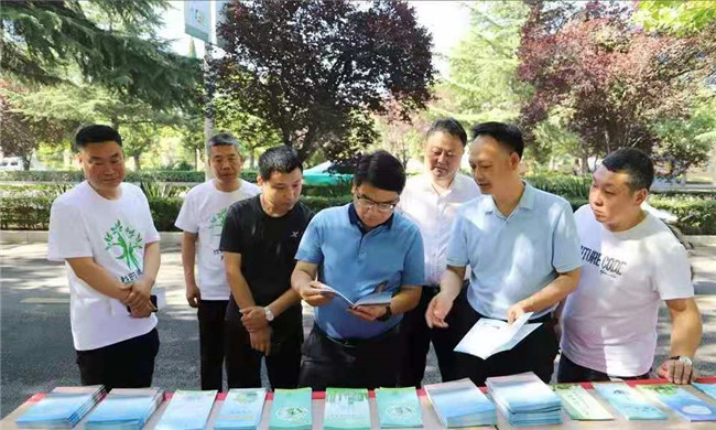 河南省灵宝市开展“六·五”世界环境日宣传活动