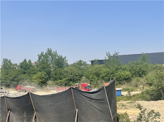 德阳市旌阳区山雄沙石加工厂生产破坏当地生态环境