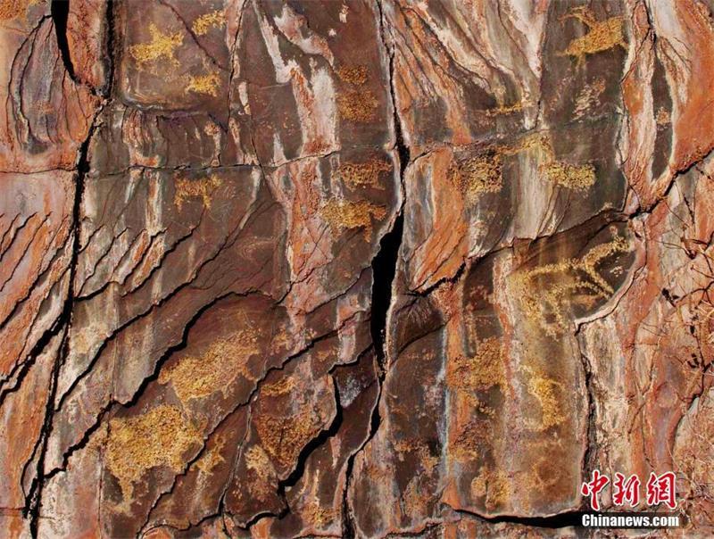 玉树通天河中上游地区首次发现古岩画遗存