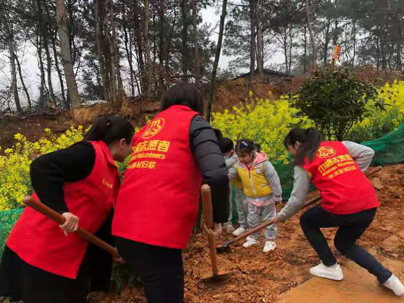 践行绿色环保，喜迎建党100周年——宿松县东北新城妇联在行动