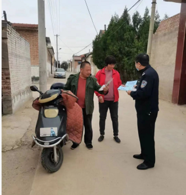 山西：【一老一小】浮山公安交警走进张庄镇辛落村加强农村“一老一小”群体交通安全宣传教育