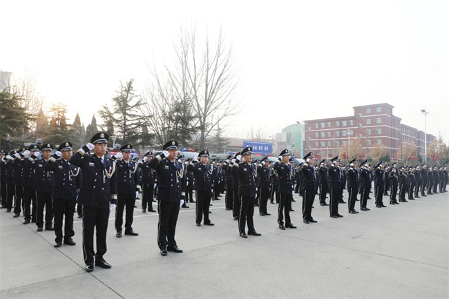 【你好 警察节】洪洞公安举行第三个中国人民警察节系列庆祝活动
