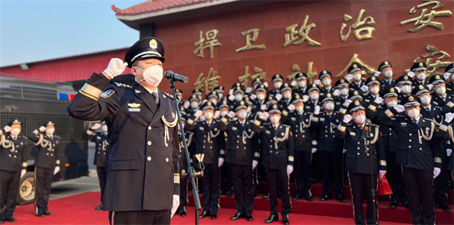【你好，警察节】蒲县公安：警旗引领、誓言铿锵、歌声嘹亮......向着光荣使命再出发！