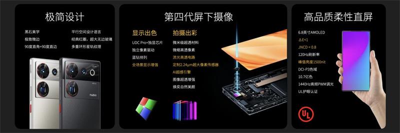 搭载第四代屏下摄像技术 努比亚z50 ultra打造“ultra”级全屏体验